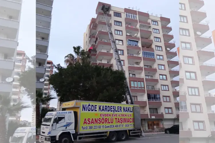 Asansörlü Nakliyat, Evden eve, İlden İle taşınma